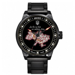 Годинник наручний Awarder 058 Де би не був All Black Steel