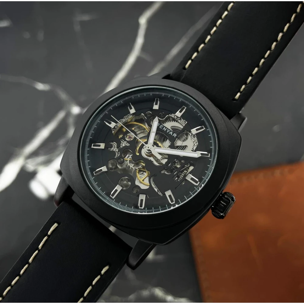 Чоловічий годинник Benyar BY-5121 Black 