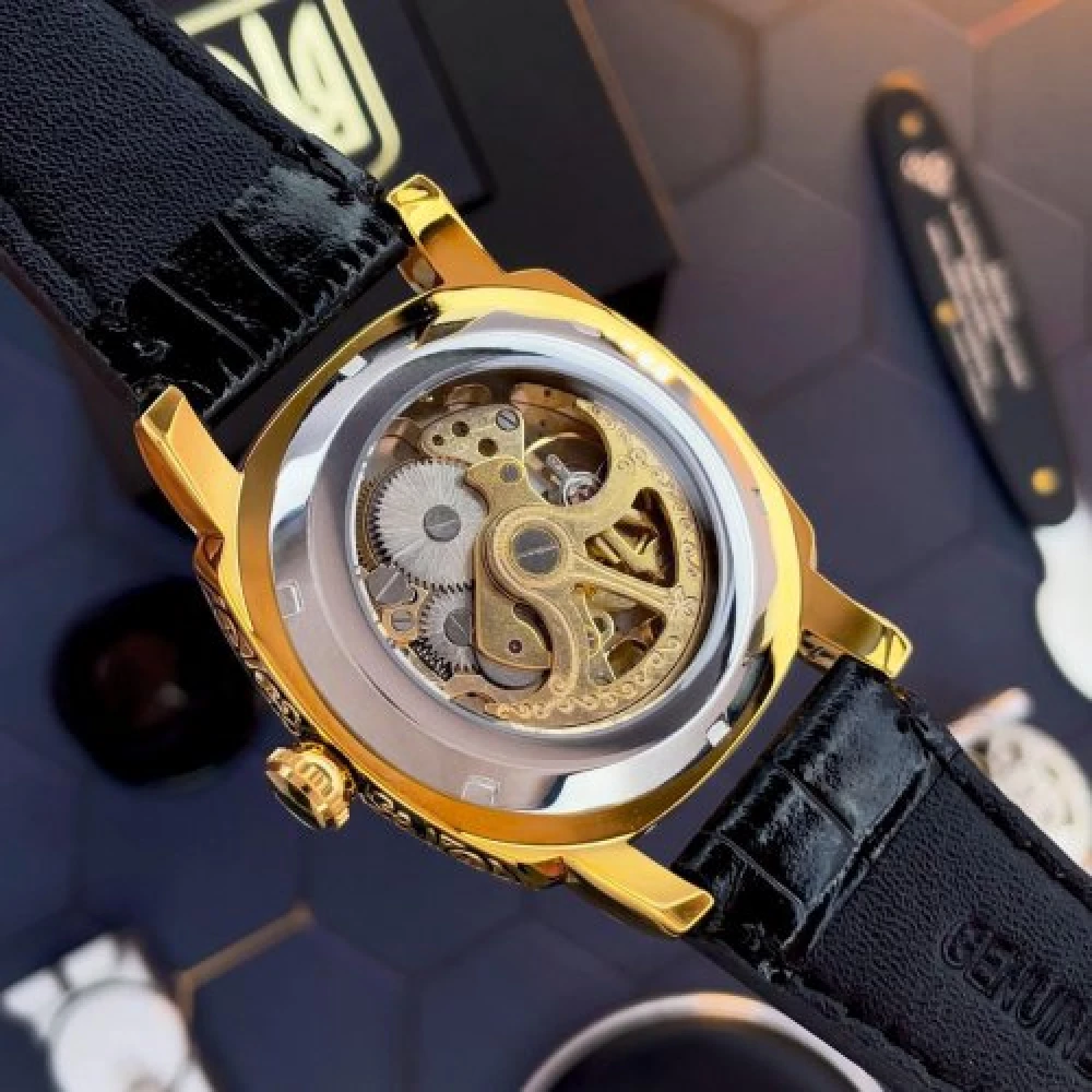 Годинник наручний Awarder 021-3D Де би не був Gold-Gold