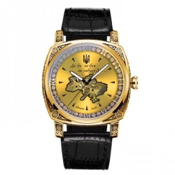 Годинник наручний Awarder 021-3D Де би не був Gold-Gold