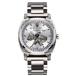 Годинник наручний Awarder 021-3D Де би не був Silver-White Steel