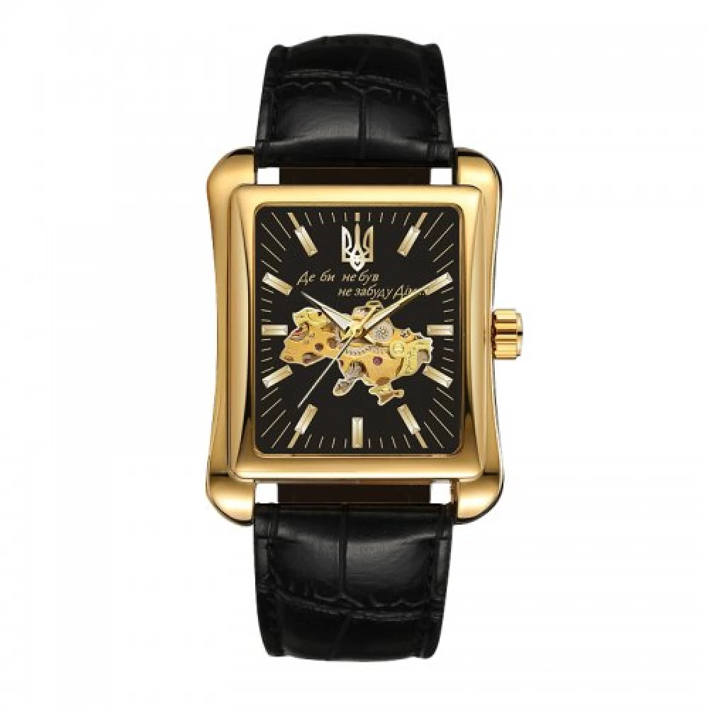 Годинник наручний Awarder 053 Де би не був Gold-Black 