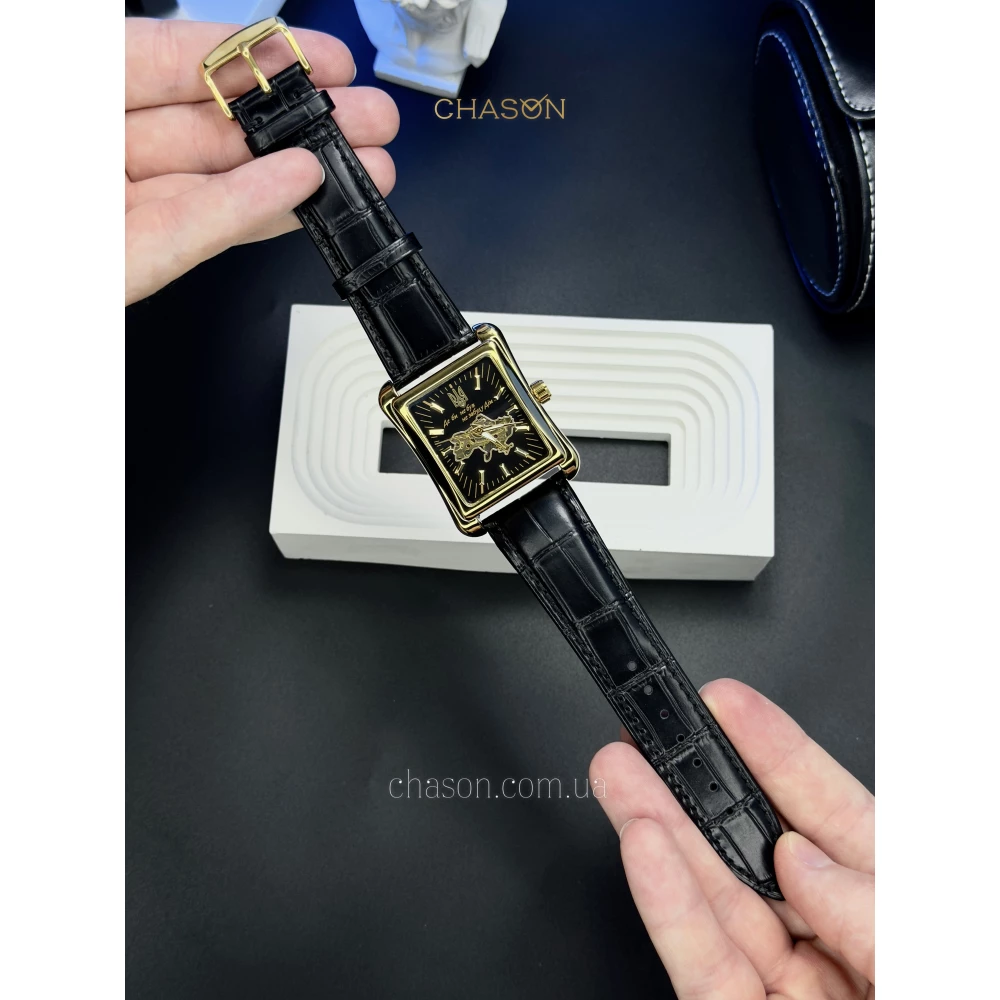 Годинник наручний Awarder 053 Де би не був Gold-Black 