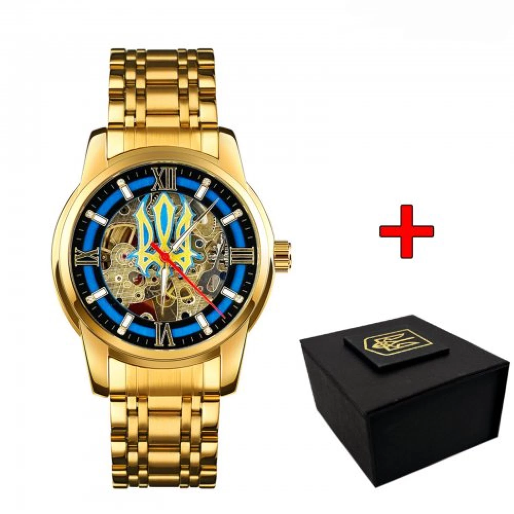 Наручные часы Awarder 025 Sharp Gold-Blue