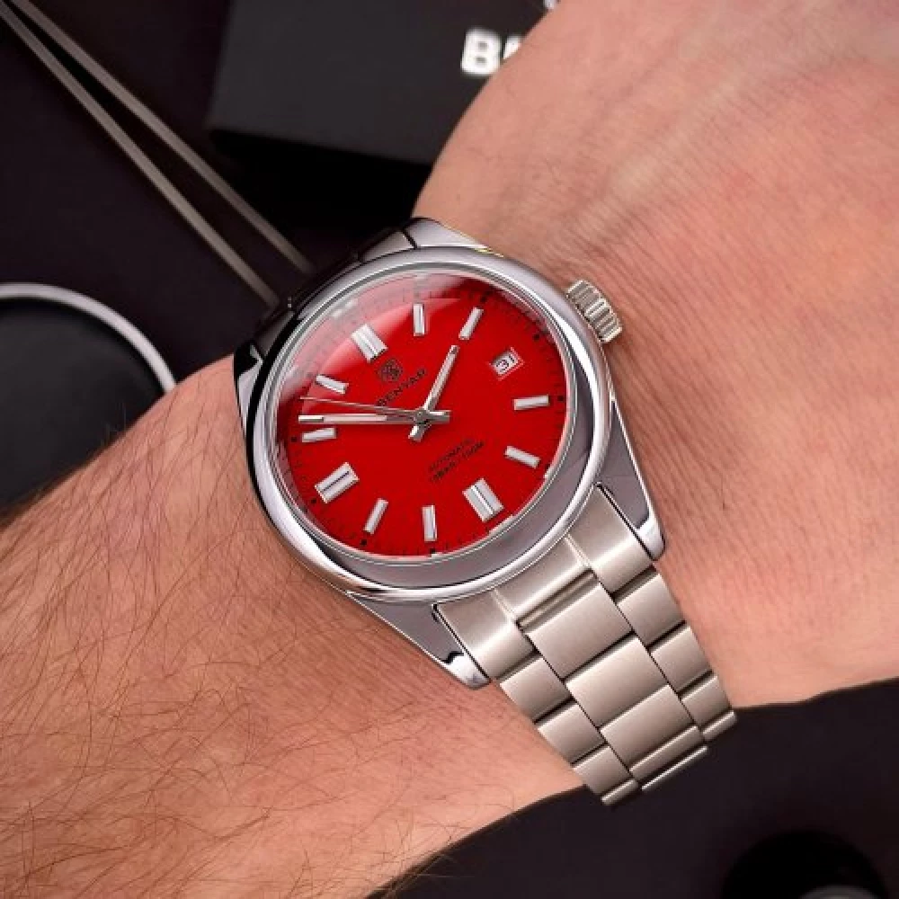 Чоловічий годинник Benyar BY-5185 Red