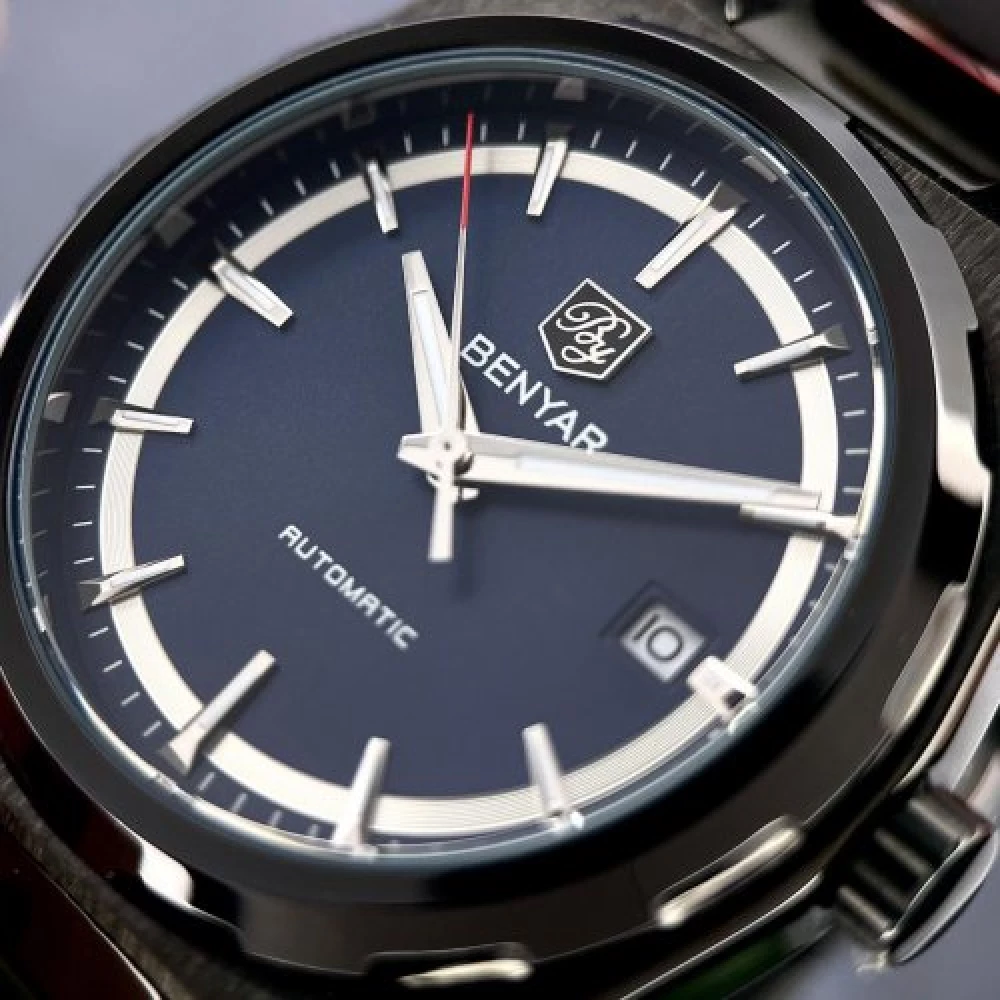 Мужские часы Benyar BY-5203 Black-Blue