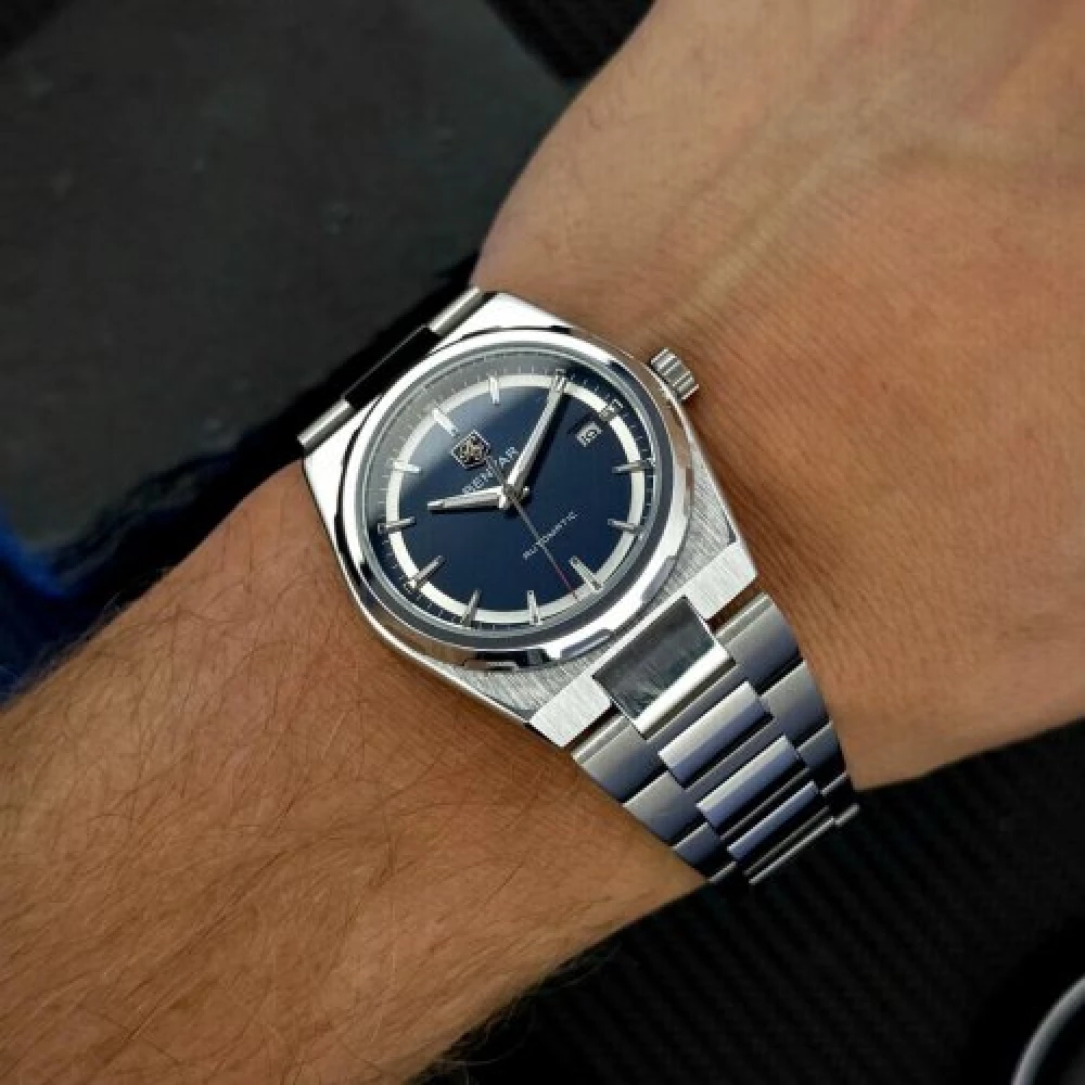 Мужские часы Benyar BY-5203 Silver-Blue