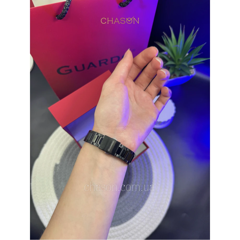 Жіночий годинник GUARDO 012727-4 L (all black)