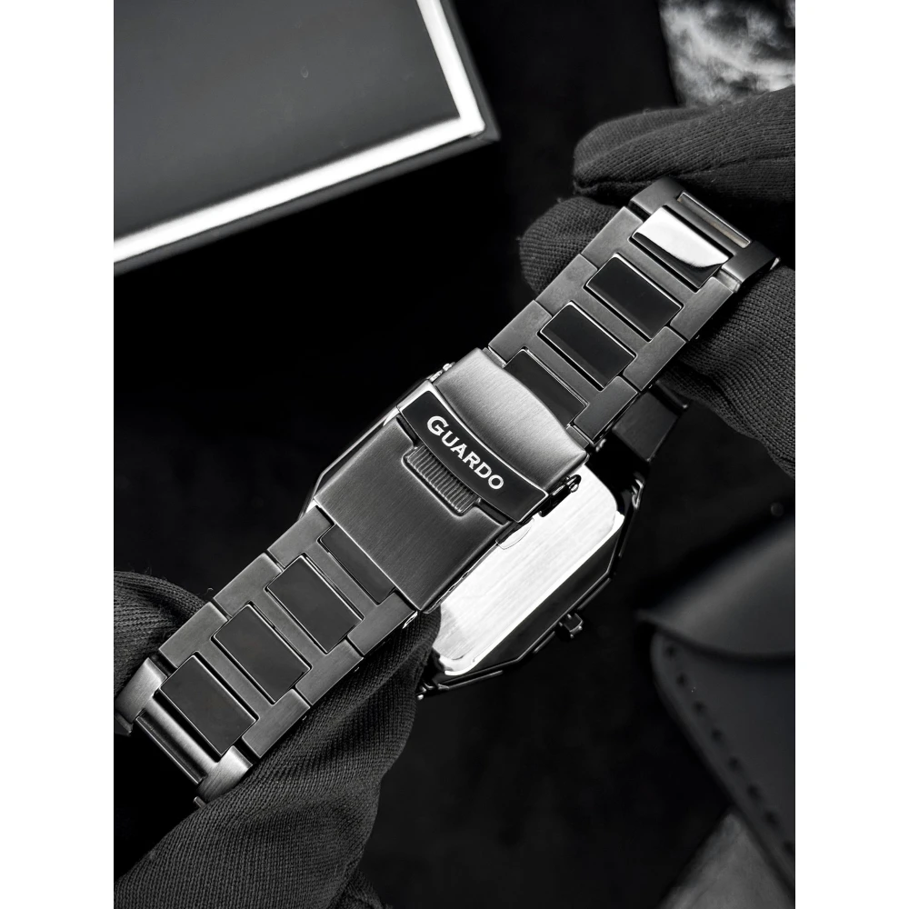 Мужские часы GUARDO 012726-4 M (all black)