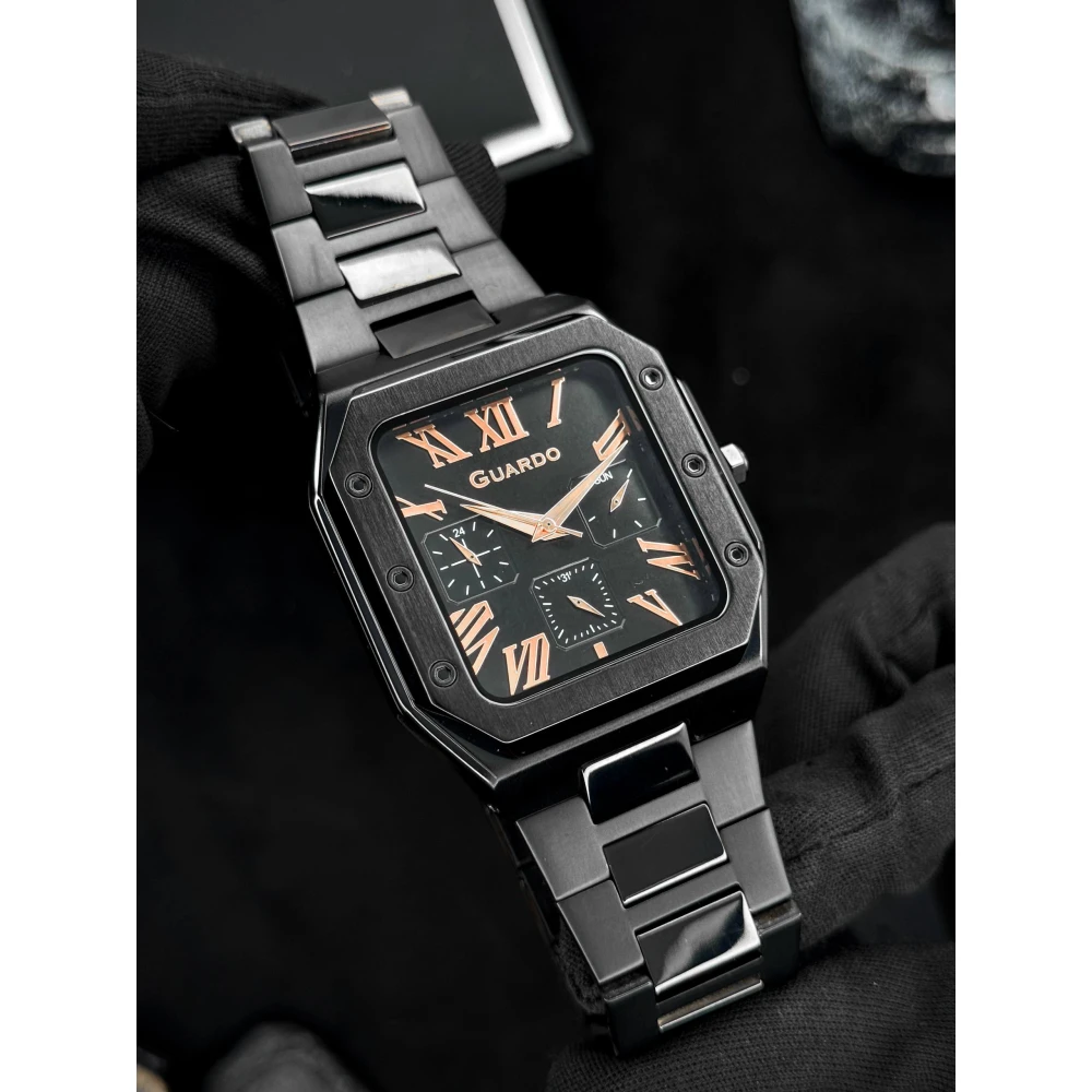 Мужские часы GUARDO 012726-4 M (all black)