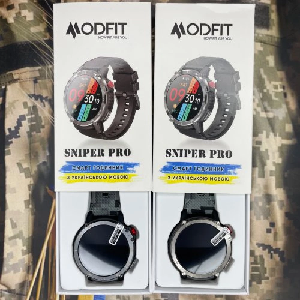 Умные часы Modfit Sniper Pro All Black