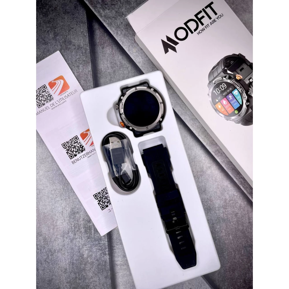 Розумний годинник Modfit Sniper Plus Silver-Black