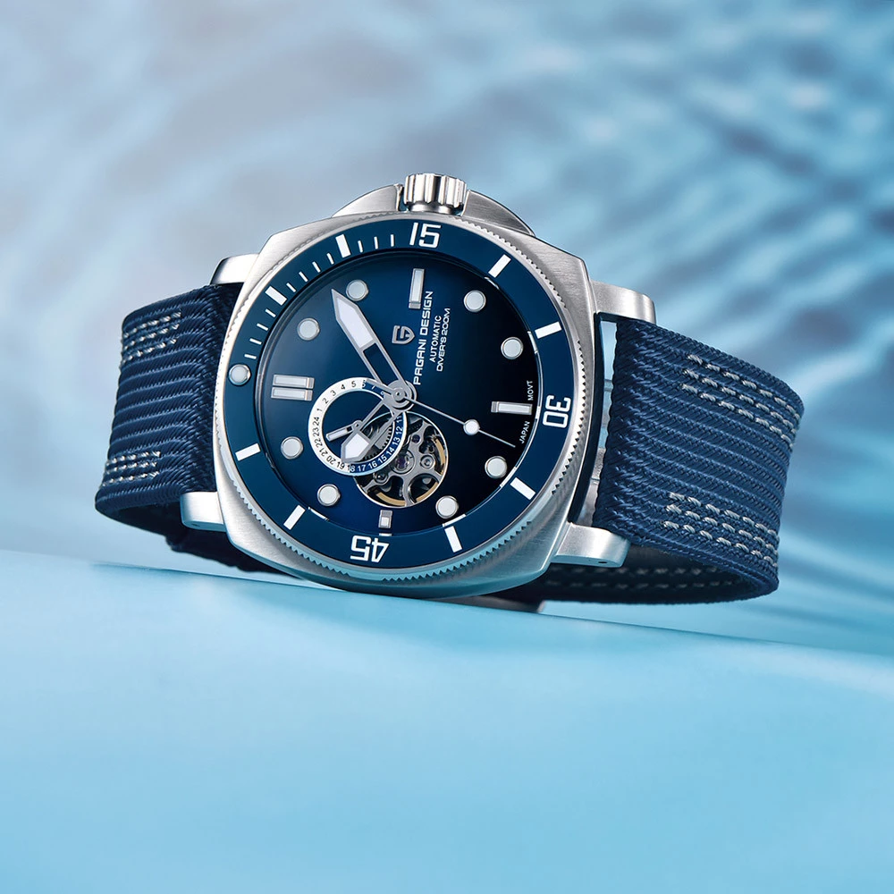 Pagani Design PD-1736 Silver-Blue