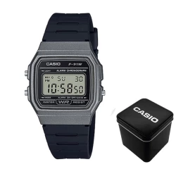 Чоловічий годинник Casio F-91WM-1B
