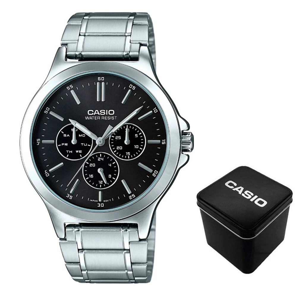 Чоловічий годинник Casio MTP-V300D-1A