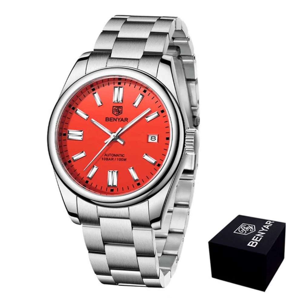 Чоловічий годинник Benyar BY-5185 Red