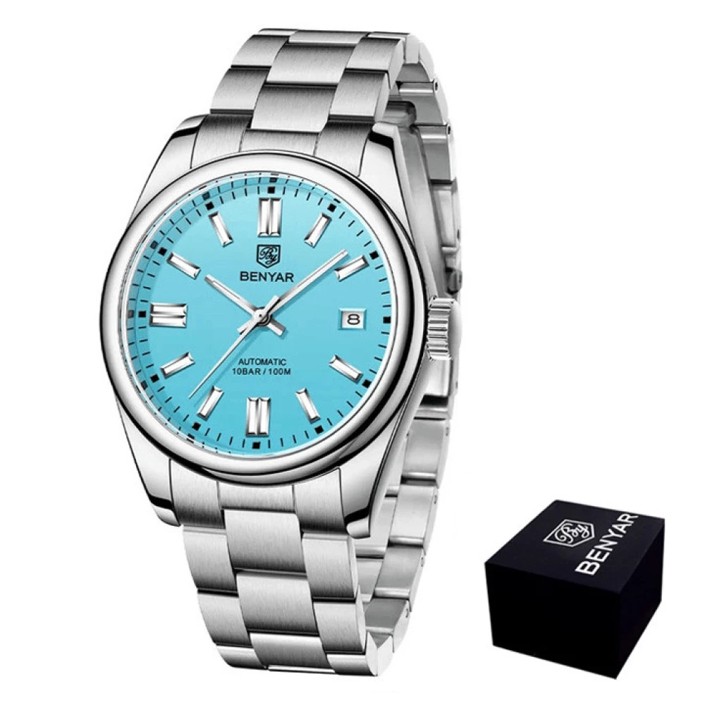 Чоловічий годинник Benyar BY-5185 Blue