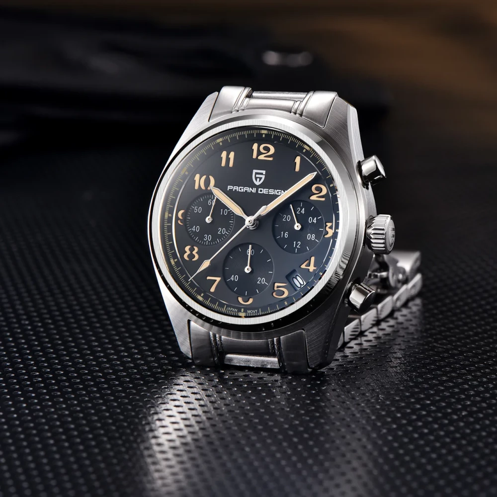 Годинник Pagani Design PD-1773 Silver-Black