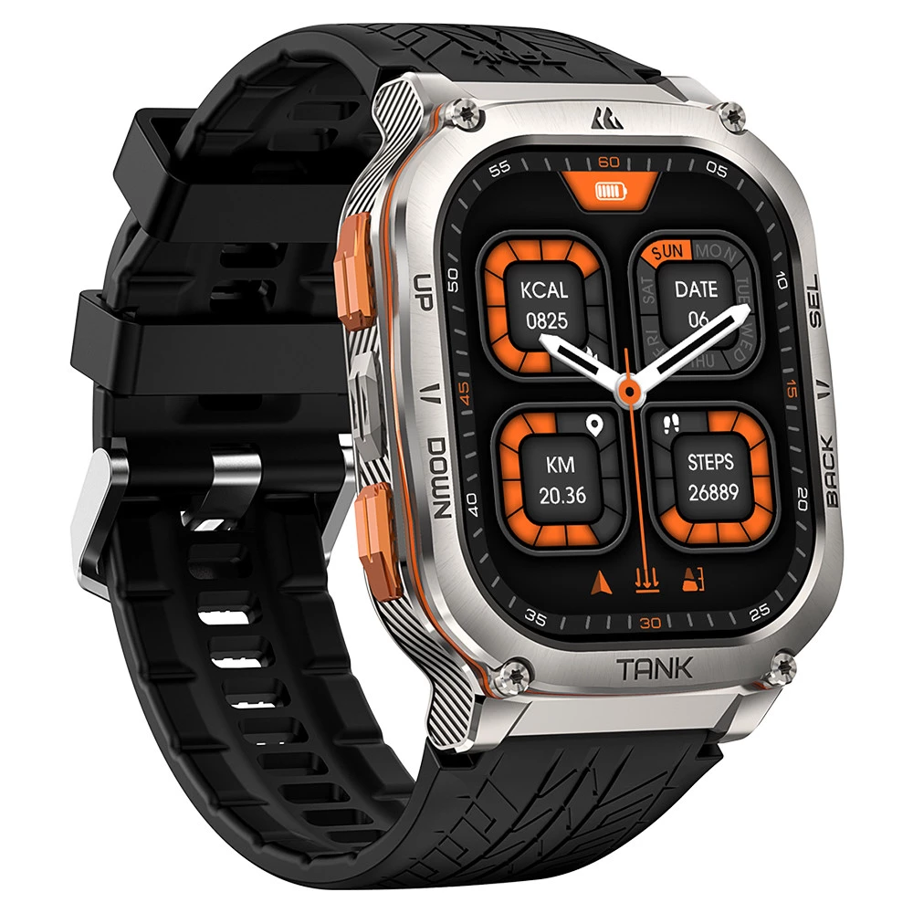 Розумний годинник Kospet TANK M3 ULTRA Silver