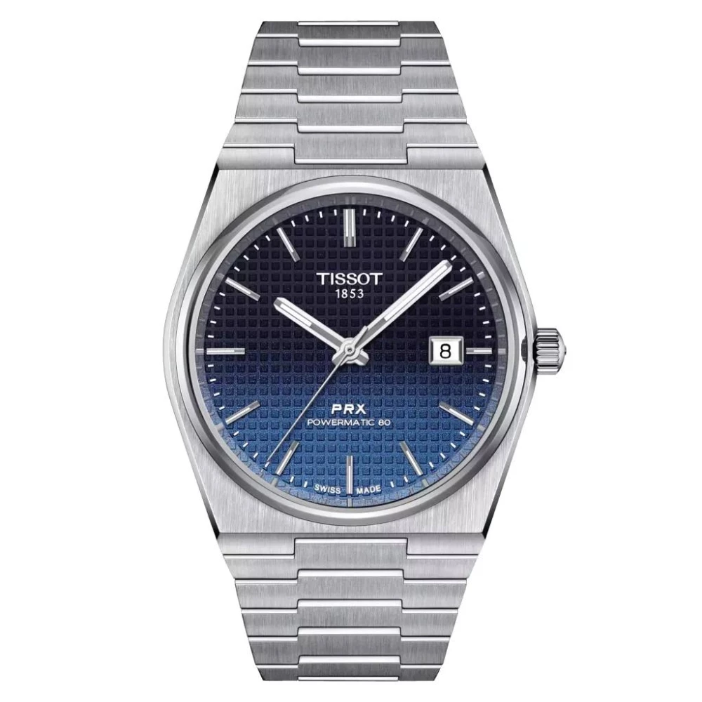 Чоловічий годинник Tissot PRX Powermatic 80 Blue Gradient T137.407.11.051.01